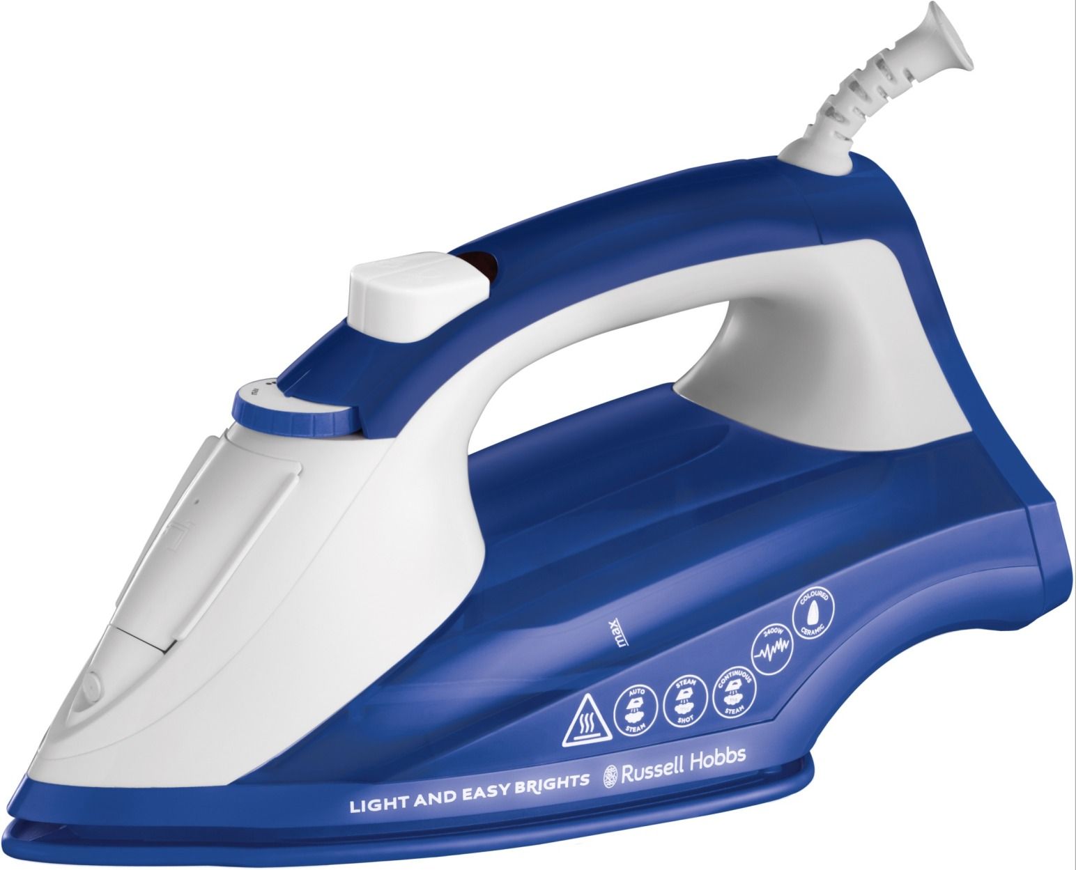 Strykejern Russell Hobbs Light and E. 2400 W m.blå