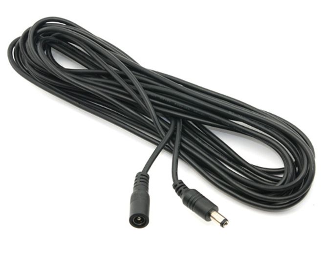 Hovedbilde Skjøtekabel 5,5mm DC plugg, 5M