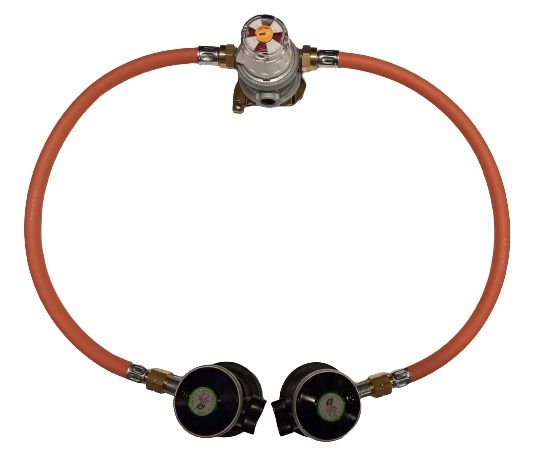 Omskifter automatisk komplett, H-flasker