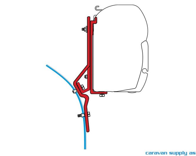 Hovedbilde Feste F45 Ducato etter 1984 2x14cm feste ...