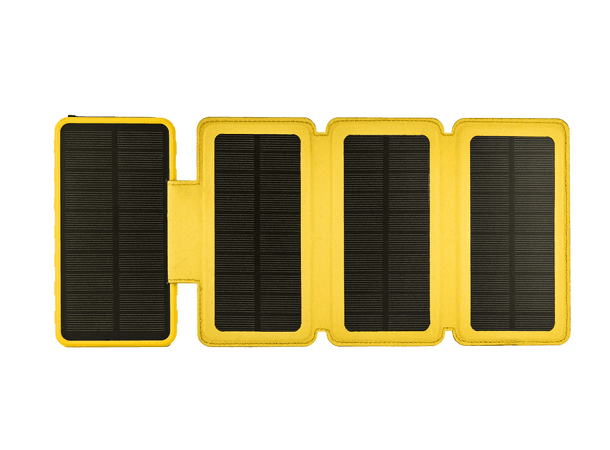 Aqiila Powerbird BS10 Solcelle powerbank 10000mAh - Lys