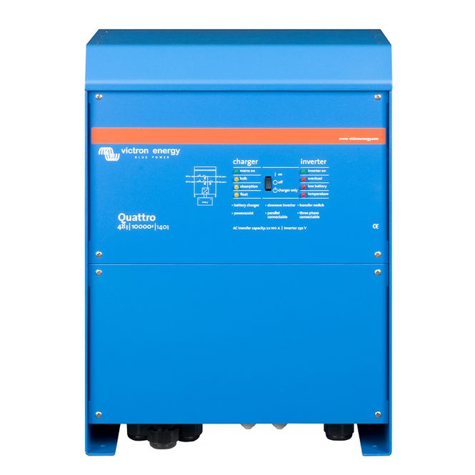 Hovedbilde Inverter/lader Victron Quattro ...