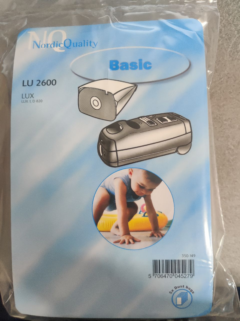 Støvsugerposer LU2600