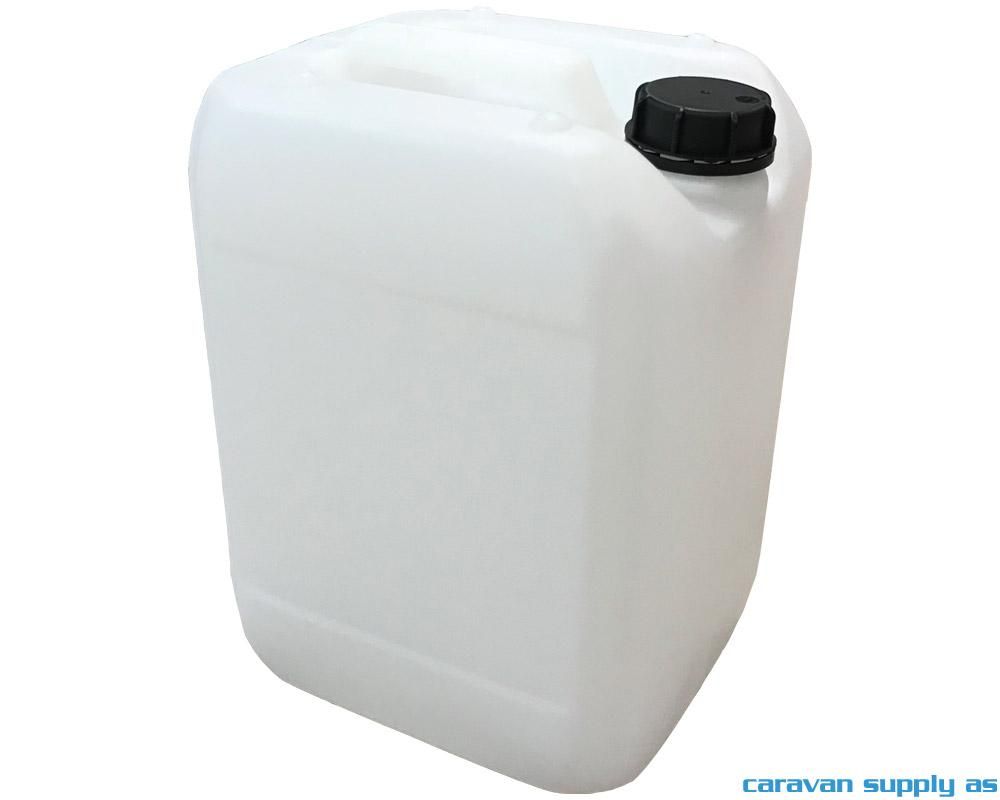 Plastkanne 20l m/61mm skrulokk (m/un)