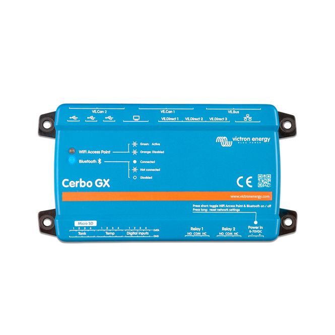 Hovedbilde Systemmonitor Victron Cerbo GX