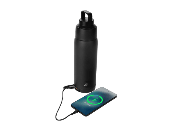Aqiila Powerbottle BO5 Drikkeflaske - Termos - Powerbank - 0,6l