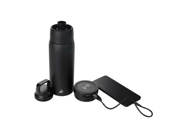 Aqiila Powerbottle BO5 Drikkeflaske - Termos - Powerbank - 0,6l