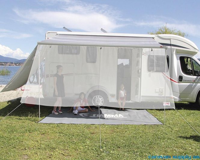 Hovedbilde Frontvegg Fiamma Sun View XL 500