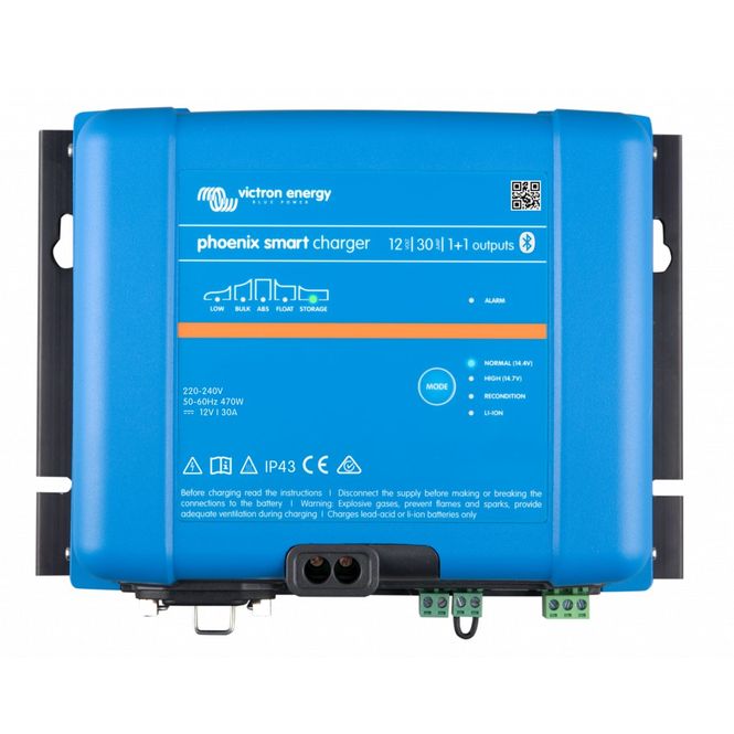 Hovedbilde VICTRON Phoenix Smart IP43 Batterilader 24V 16A ...