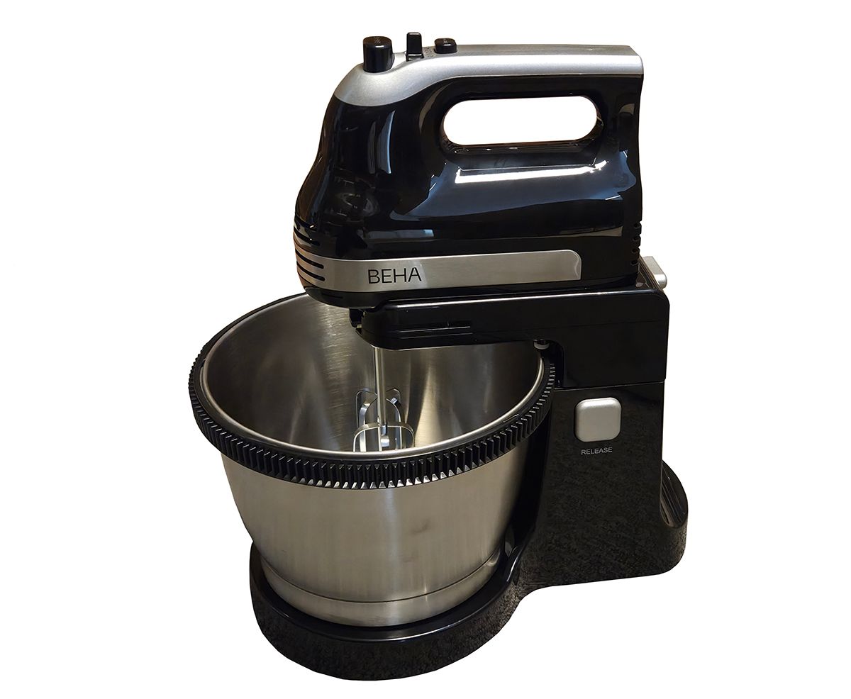  Håndmixer med bolle Beha Lom BHB25011, 500 W svart