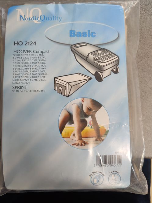 Hovedbilde Støvsugerposer HO2124