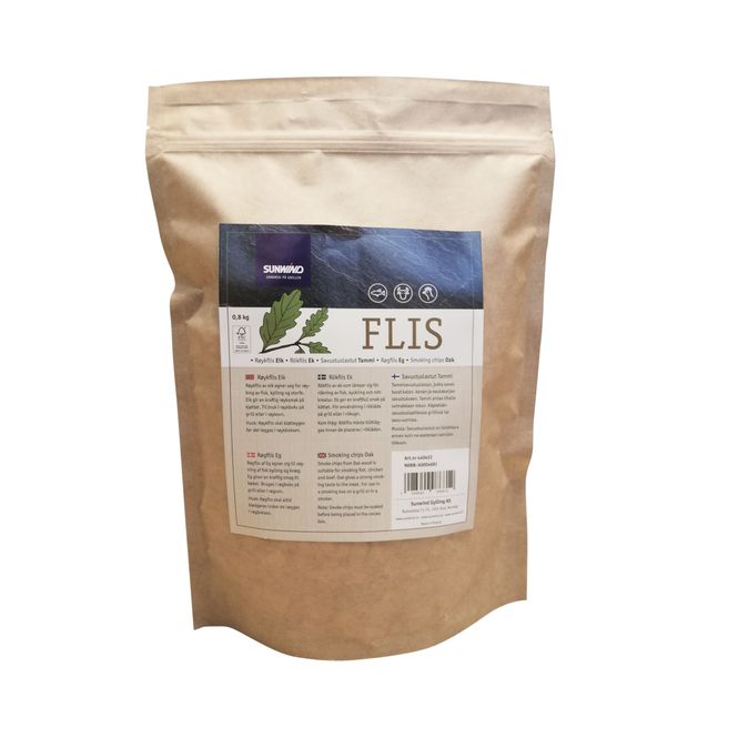 Hovedbilde Røykflis Flis Eik