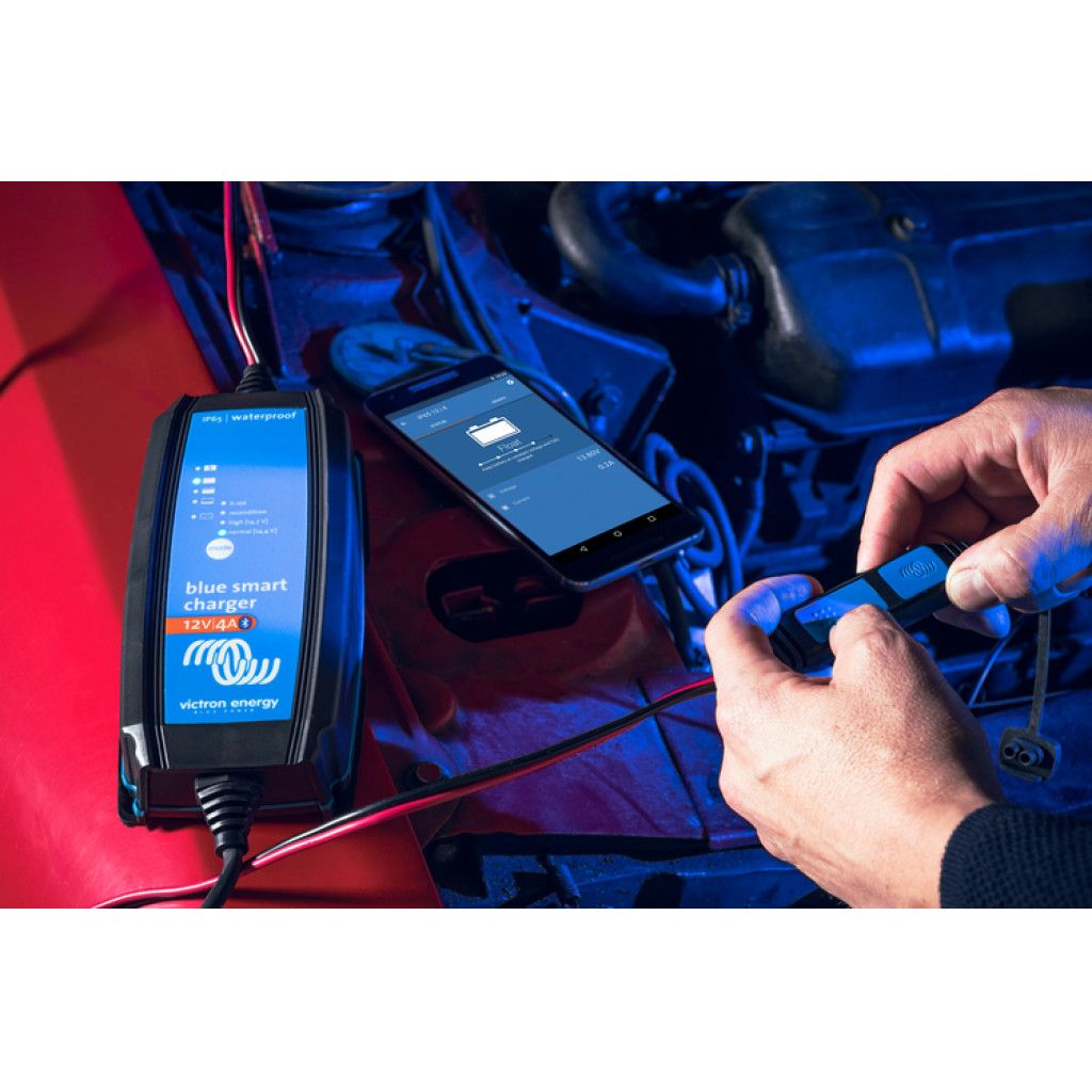VICTRON Blue Smart IP65 Batterilader 12V 10A m/Bluetooth