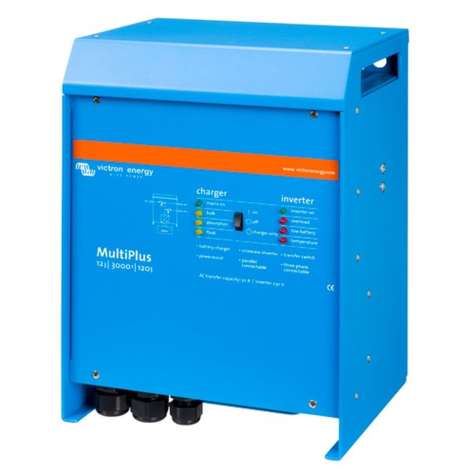 Hovedbilde VICTRON MultiPlus C12/3000/120-50 kombi inverter ...