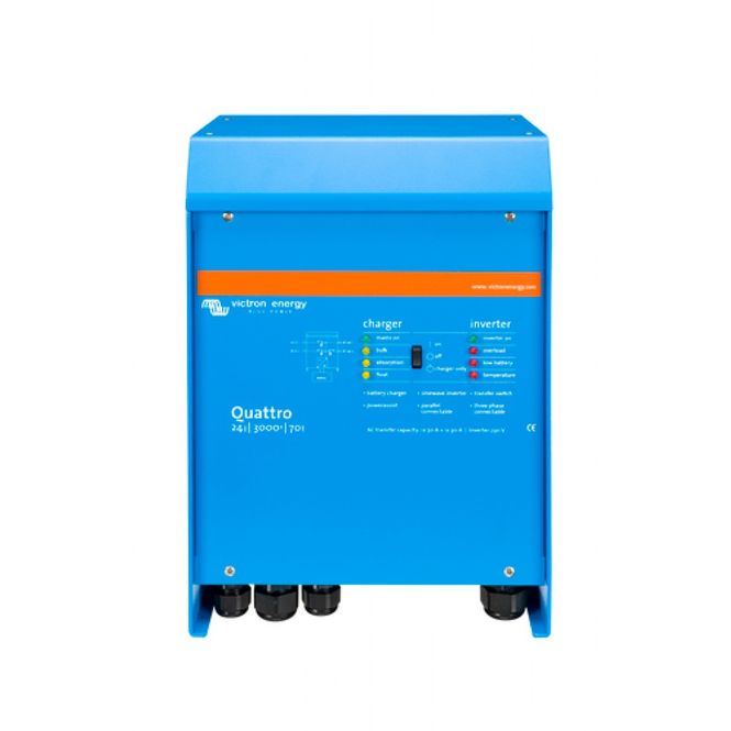 Hovedbilde VICTRON Quattro 24/3000/70-50/50 Kombinert ...