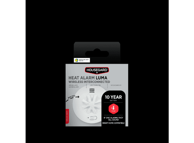 Hovedbilde Housegard Luma Varmevarsler HA450 - WiFi - 10 års ...