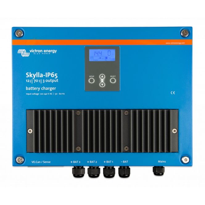 Hovedbilde VICTRON Skylla IP65 12V 70A 3 kanaler