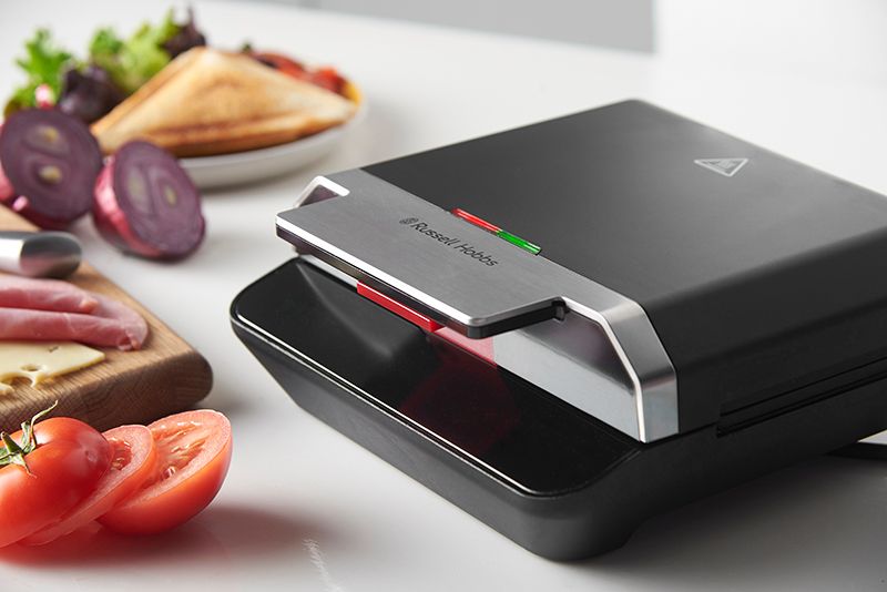 Smørbrødgrill Russell Hobbs Creations med fast pl.
