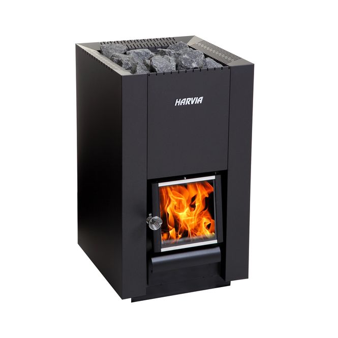 Hovedbilde Badstuovn Harvia Linear 18 Compact black