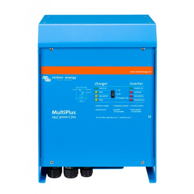 Hovedbilde VICTRON MultiPlus C24/3000/70-50 kombi inverter ...